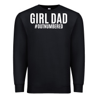 Black Girl Dad Premium Sweatshirt - artisFamous