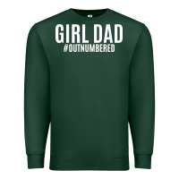 Girl Dad Premium Sweatshirt | Teevron