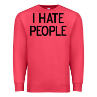 Cardinal i hate people Premium Sweatshirt - artisFamous