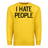 Lemon i hate people Premium Sweatshirt - artisFamous