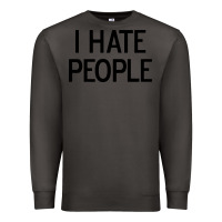 Smoke i hate people Premium Sweatshirt - artisFamous