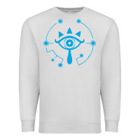 Dove Grey zel.da br.ea.th of the w.i.l.d she.i.k.ah eye lo. t shirt Premium Sweatshirt - artisFamous