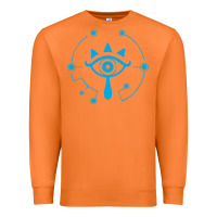 Carrot zel.da br.ea.th of the w.i.l.d she.i.k.ah eye lo. t shirt Premium Sweatshirt - artisFamous