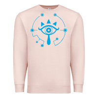 Pale Pink zel.da br.ea.th of the w.i.l.d she.i.k.ah eye lo. t shirt Premium Sweatshirt - artisFamous