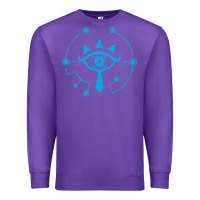 Purple zel.da br.ea.th of the w.i.l.d she.i.k.ah eye lo. t shirt Premium Sweatshirt - artisFamous