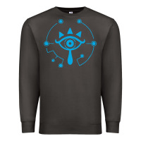 Smoke zel.da br.ea.th of the w.i.l.d she.i.k.ah eye lo. t shirt Premium Sweatshirt - artisFamous