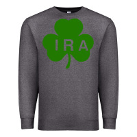 Charcoal Heather ira irish lucky shamrock st patrick's day Premium Sweatshirt - artisFamous