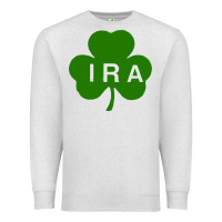 Oatmeal Heather ira irish lucky shamrock st patrick's day Premium Sweatshirt - artisFamous