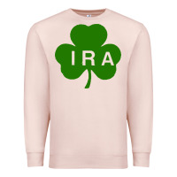 Pale Pink ira irish lucky shamrock st patrick's day Premium Sweatshirt - artisFamous