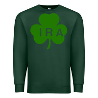 Sports Green ira irish lucky shamrock st patrick's day Premium Sweatshirt - artisFamous