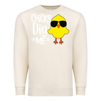 Sandshell kids chick dig me Premium Sweatshirt - artisFamous