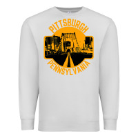 Dove Grey pittsburgh pennsylvania Premium Sweatshirt - artisFamous
