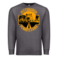 Charcoal Heather pittsburgh pennsylvania Premium Sweatshirt - artisFamous