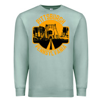 Seafoam pittsburgh pennsylvania Premium Sweatshirt - artisFamous
