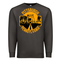 Smoke pittsburgh pennsylvania Premium Sweatshirt - artisFamous