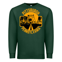 Sports Green pittsburgh pennsylvania Premium Sweatshirt - artisFamous