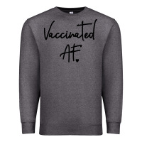 Charcoal Heather pro vaccination Premium Sweatshirt - artisFamous