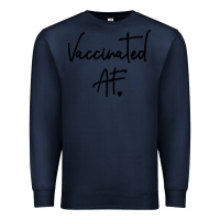 Navy pro vaccination Premium Sweatshirt - artisFamous