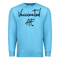 Ocean Blue pro vaccination Premium Sweatshirt - artisFamous