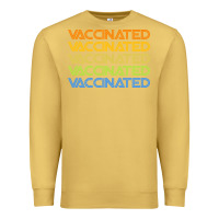 Antique Gold vaccinated retro Premium Sweatshirt - artisFamous