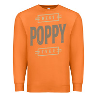 Carrot Mens Best Poppy Ever | Poppy Gift Premium Sweatshirt - artisFamous