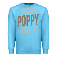 Ocean Blue Mens Best Poppy Ever | Poppy Gift Premium Sweatshirt - artisFamous
