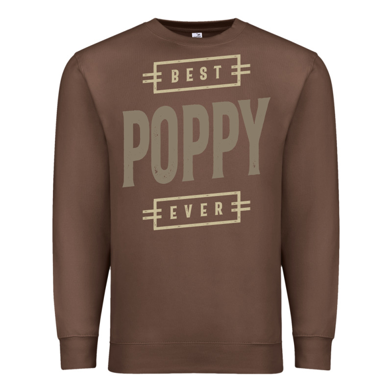 Mens Best Poppy Ever | Poppy Gift Premium Sweatshirt by artisFamous | Teevron