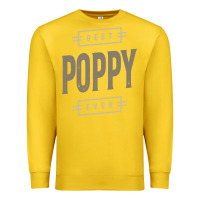 Lemon Mens Best Poppy Ever | Poppy Gift Premium Sweatshirt - artisFamous