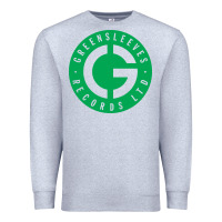 Heather Grey Greensleeves Records Premium Sweatshirt - artisFamous