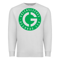 Dove Grey Greensleeves Records Premium Sweatshirt - artisFamous