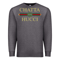 Charcoal Heather chatta hucci Premium Sweatshirt - artisFamous