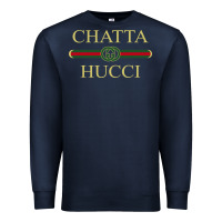 Navy chatta hucci Premium Sweatshirt - artisFamous