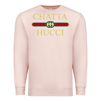 Pale Pink chatta hucci Premium Sweatshirt - artisFamous