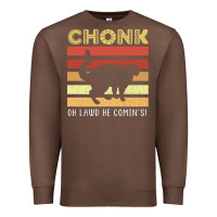 Chestnut chonk cat funny cat meme cat dad cat mom Premium Sweatshirt - artisFamous