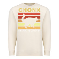 Sandshell chonk cat funny cat meme cat dad cat mom Premium Sweatshirt - artisFamous