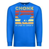 True Royal chonk cat funny cat meme cat dad cat mom Premium Sweatshirt - artisFamous