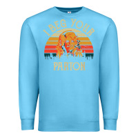 Ocean Blue vintage i beg your parton Premium Sweatshirt - artisFamous