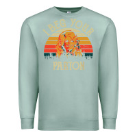 Seafoam vintage i beg your parton Premium Sweatshirt - artisFamous