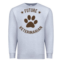 Heather Grey future veterinarian Premium Sweatshirt - artisFamous