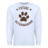 White future veterinarian Premium Sweatshirt - artisFamous