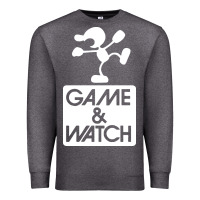 Charcoal Heather game & watch tribute Premium Sweatshirt - artisFamous