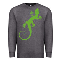 Charcoal Heather gecko reptile Premium Sweatshirt - artisFamous