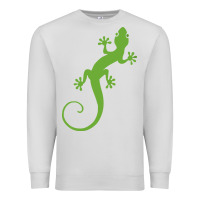 Dove Grey gecko reptile Premium Sweatshirt - artisFamous
