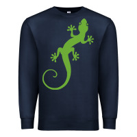 Navy gecko reptile Premium Sweatshirt - artisFamous