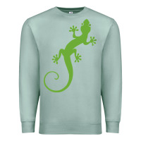 Seafoam gecko reptile Premium Sweatshirt - artisFamous