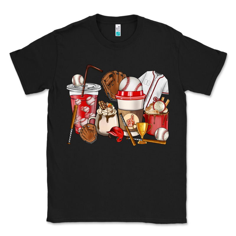 Baseball Coffee Cups Classic Tee by HowdyJamesFarm | Teevron