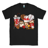 Black Baseball coffee cups Classic Tee - HowdyJamesFarm
