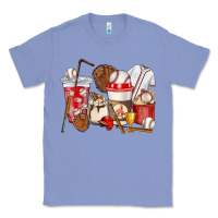Colony Blue Baseball coffee cups Classic Tee - HowdyJamesFarm