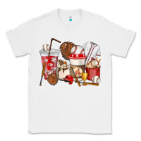 White Baseball coffee cups Classic Tee - HowdyJamesFarm