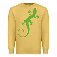 Antique Gold gecko reptile Premium Sweatshirt - artisFamous